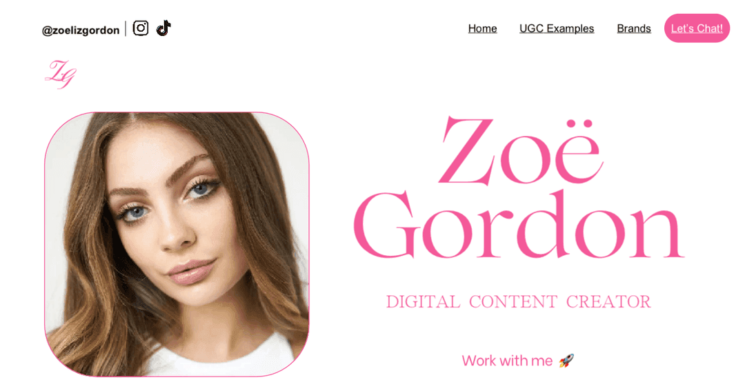 Zoë’s UGC Portfolio